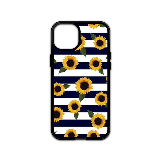 Stripes Sunflower Phone Case